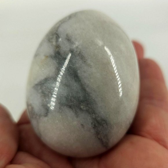 Amazonite Marble Egg Mineral Rock Stone Semi-Precious Crystal Gem Decor 2.5" - Picture 1 of 9